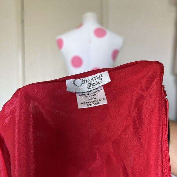 Cinema Etoile Red Lingerie Top - Picture 4 of 5